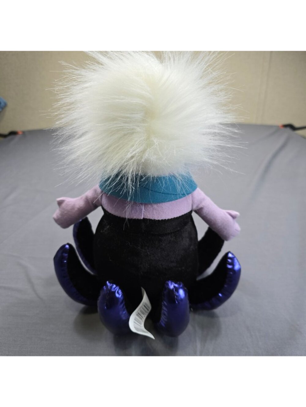 Disney Villains Plush Toy Ursula Purple & Black Polyester Fibers 12" Stuffed Dol - Picture 2 of 4